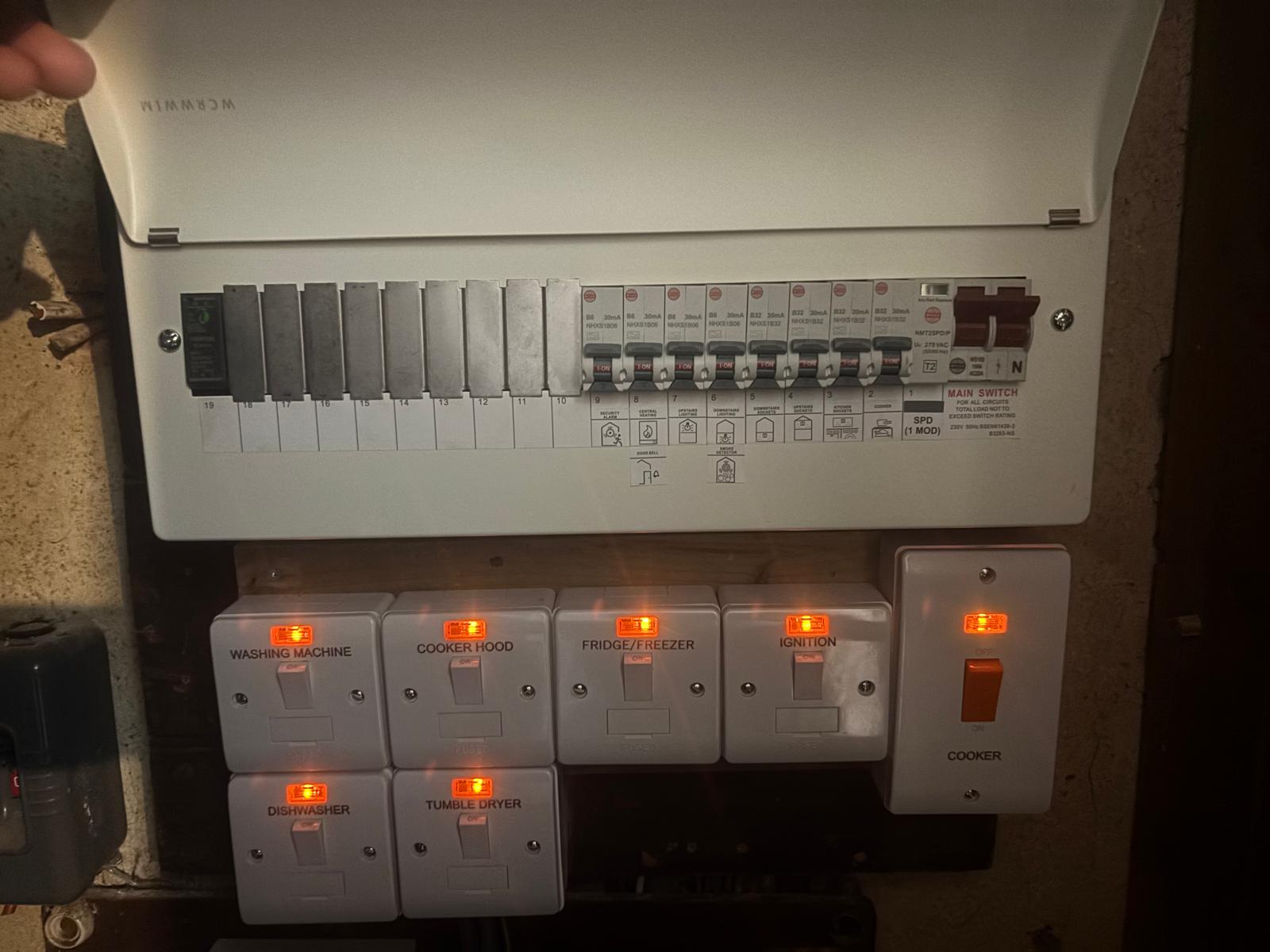 Sparkling Electrical recent job 23